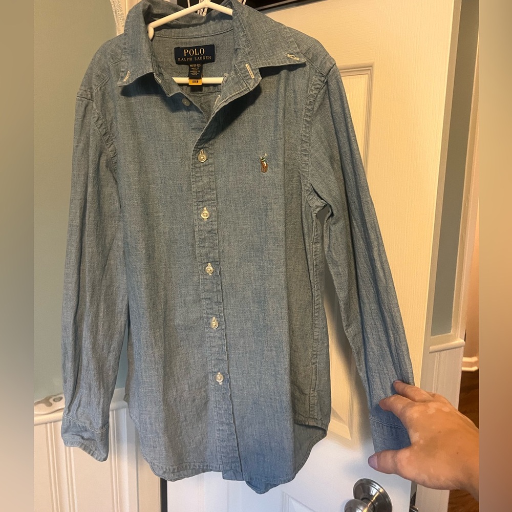 Polo by Ralph Lauren Light Blue Casual Shirt